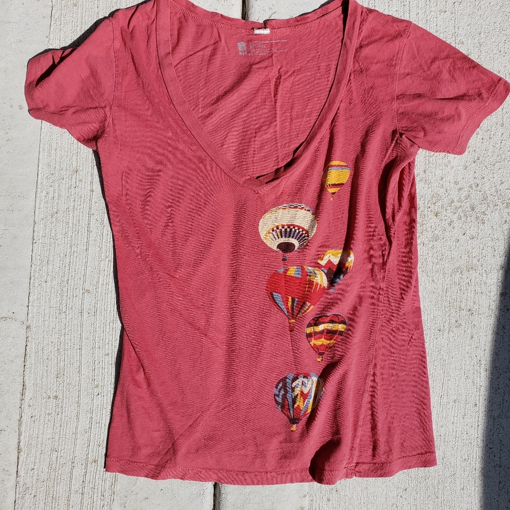 Brooklyn Industries V-Neck Graphic Tee
